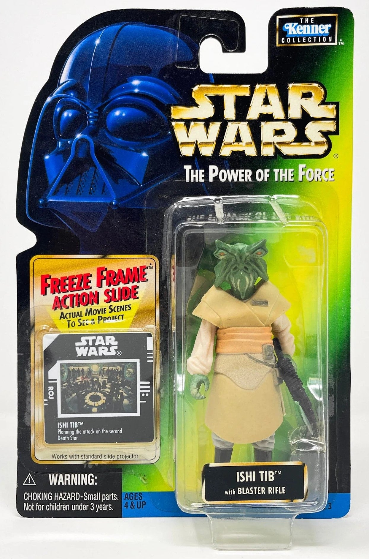 hasbro star wars 3.75 inch action figure ishi tib rebel alliance return of the jedi freeze frame