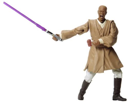 2002 Star Wars Attack of the Clones - Mace Windu (Geonosian Rescue)