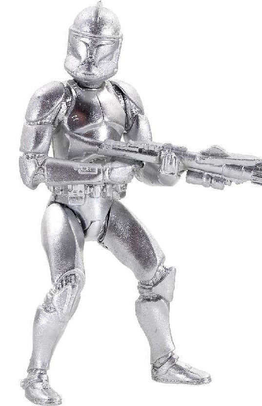 2003 Exclusive Silver Phase I Clone Trooper