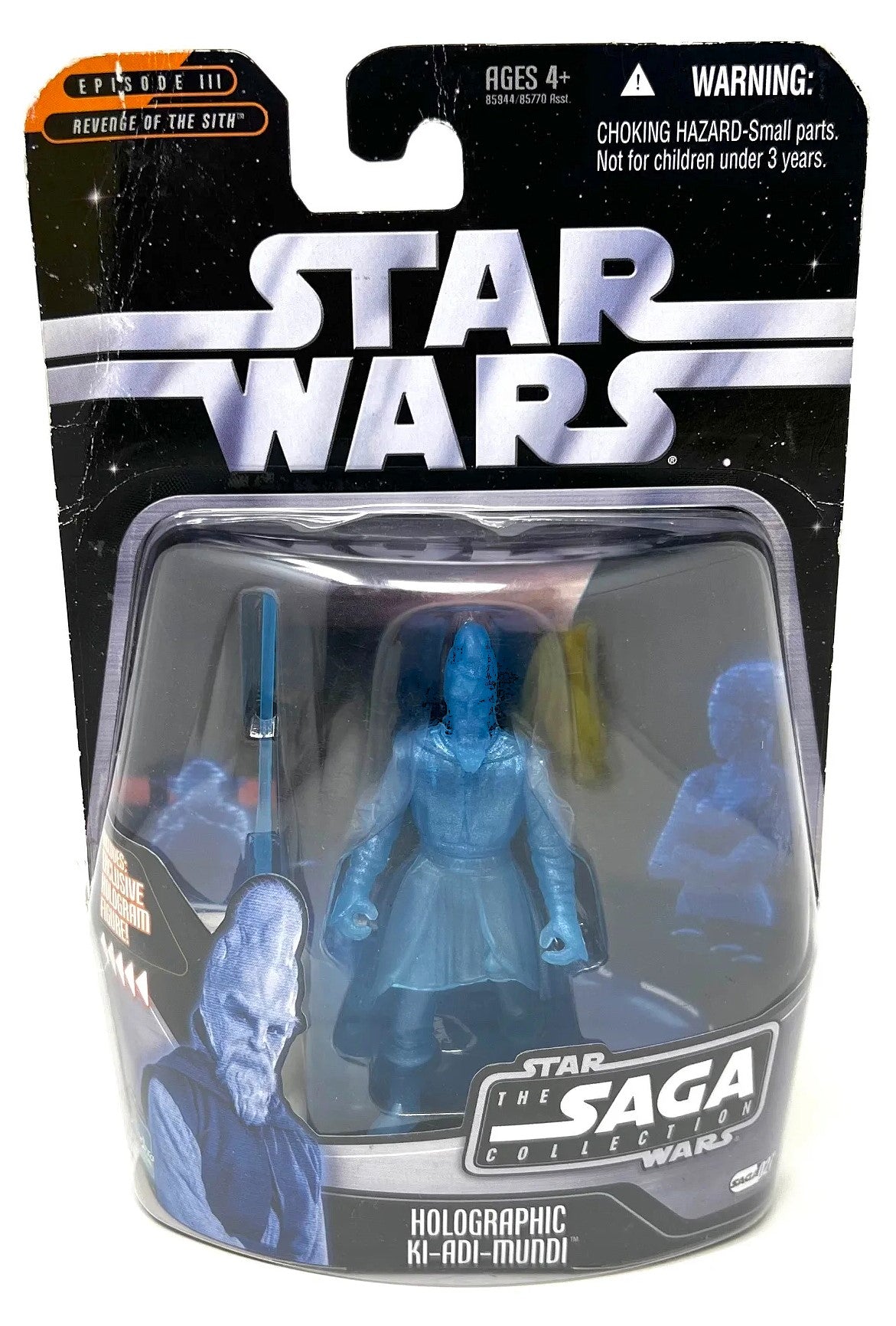 hasbro star wars revenge of the sith saga collection holographic ki-adi-mundi jedi master mini hologram figure