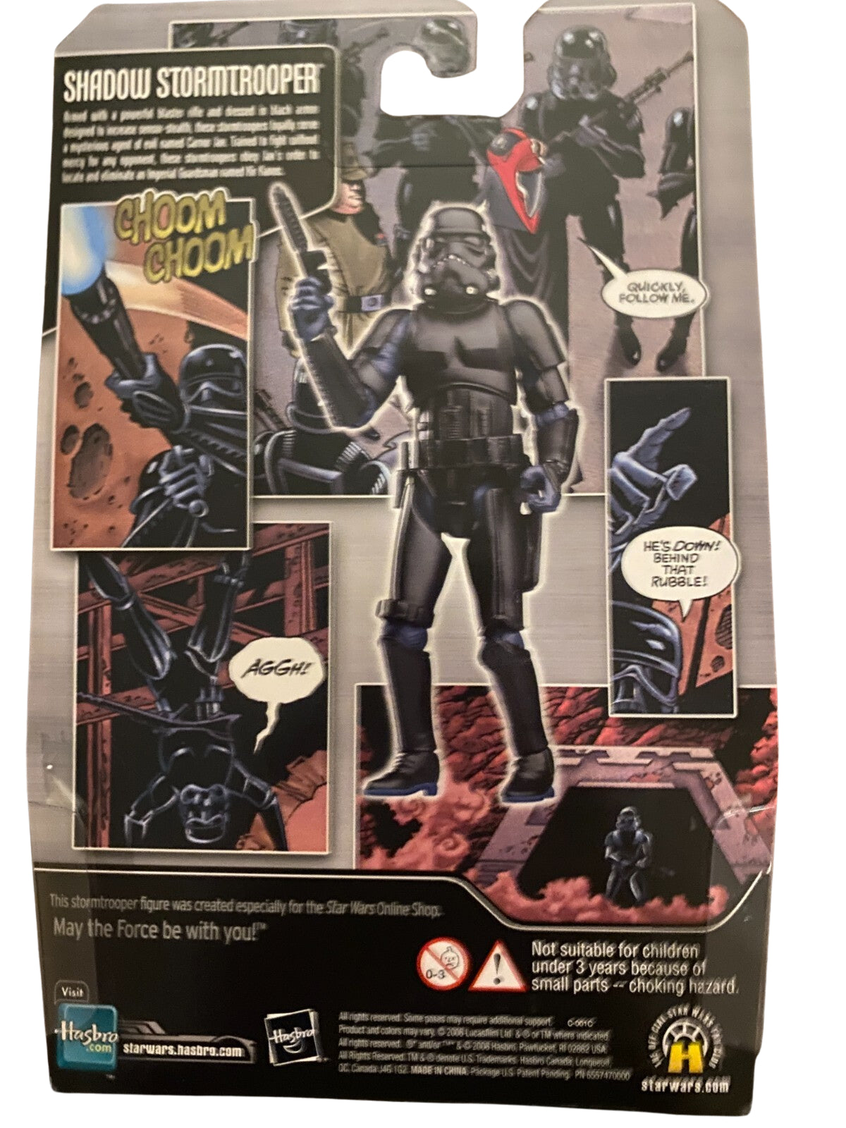 Star Wars 2006 Shadow Stormtrooper Exclusive Saga Collection