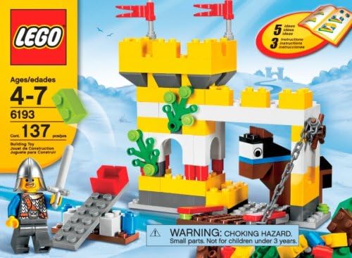 lego creative build 6193 castle set knight minifigure