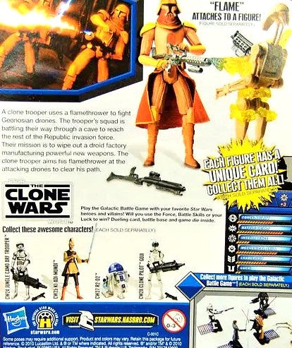 Star Wars The Clone Wars - Flamethrower Clone Trooper CW26