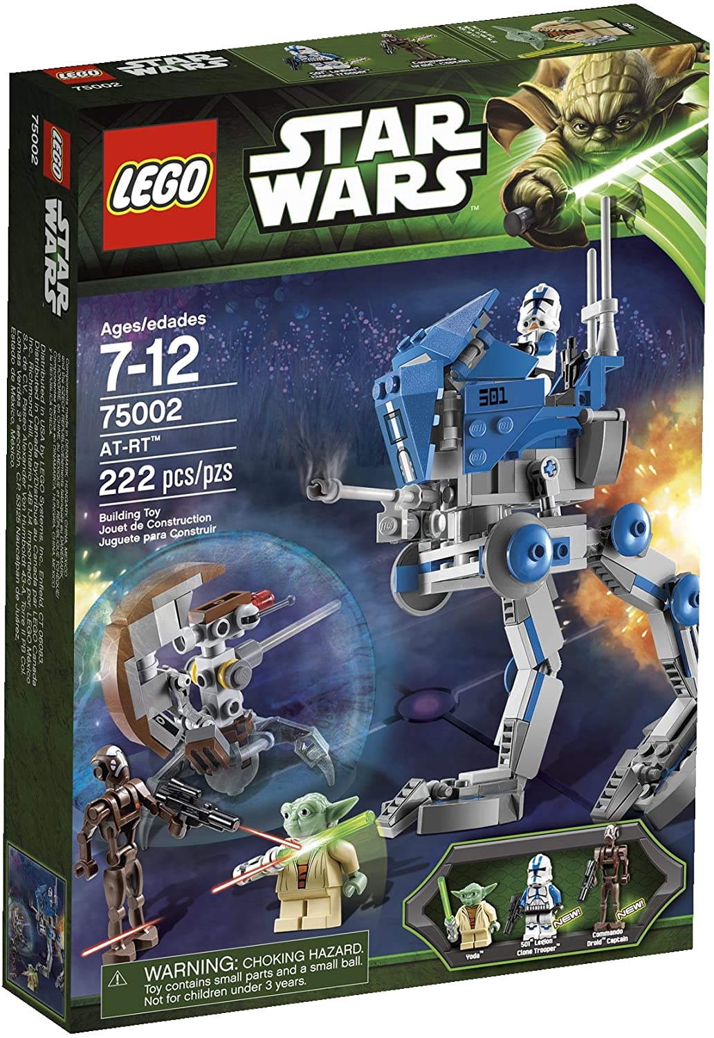 lego clone trooper AT-RT 501st commando droid