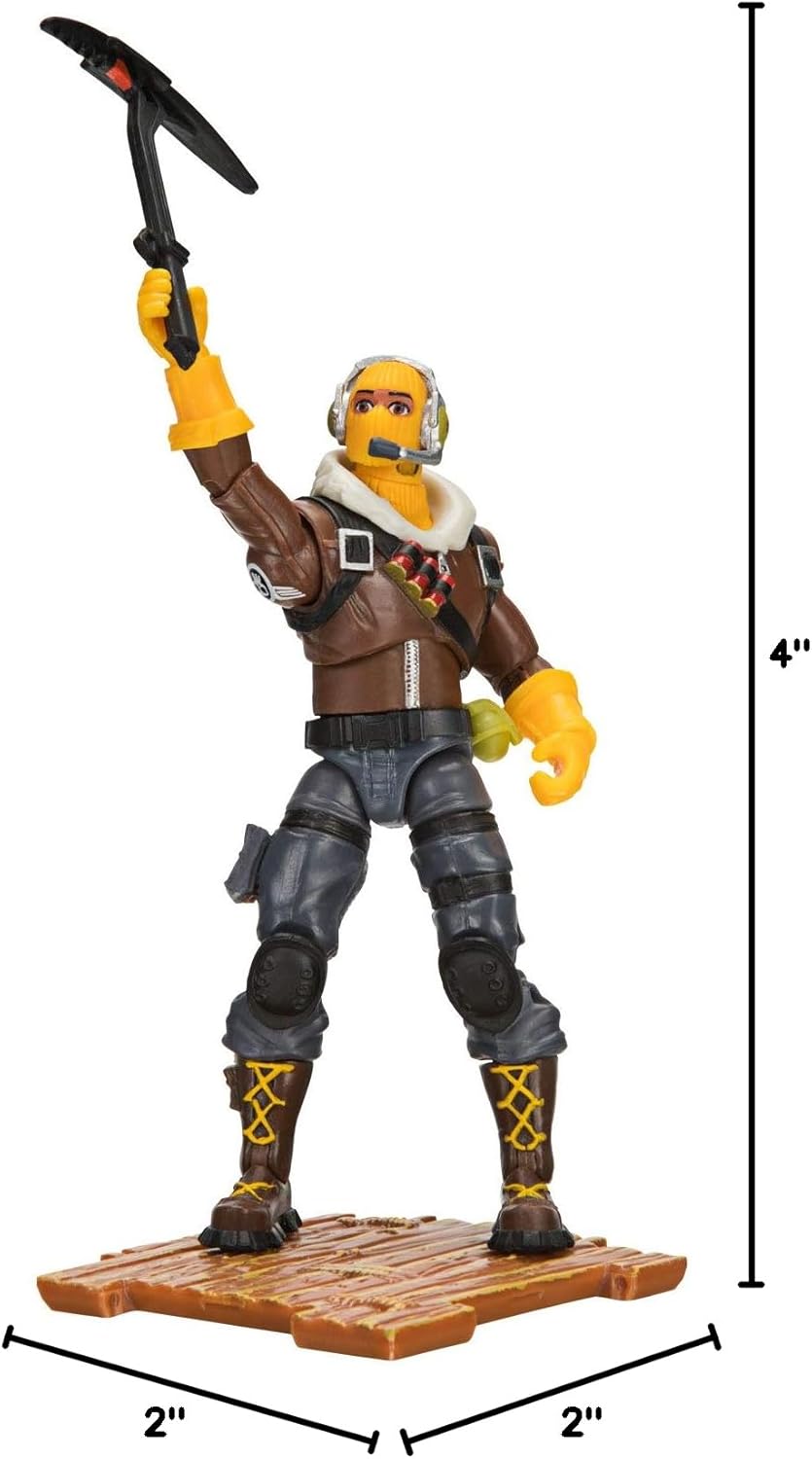 2018 Jazwares 3.75 inch Fortnite Figure - Raptor (Solo Mode)