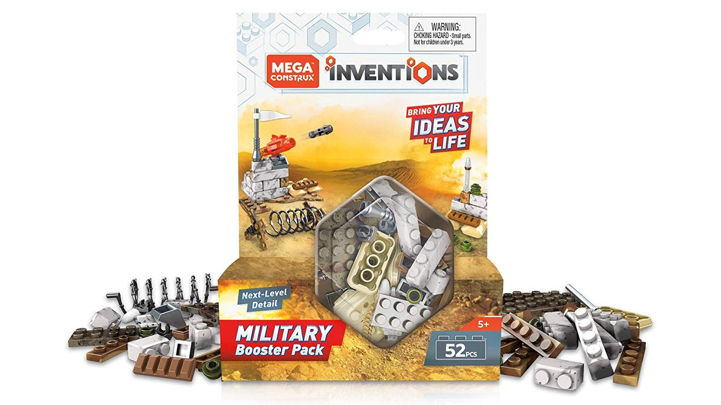 Mega Construx / Bloks Inventions - Military Booster Building Pack