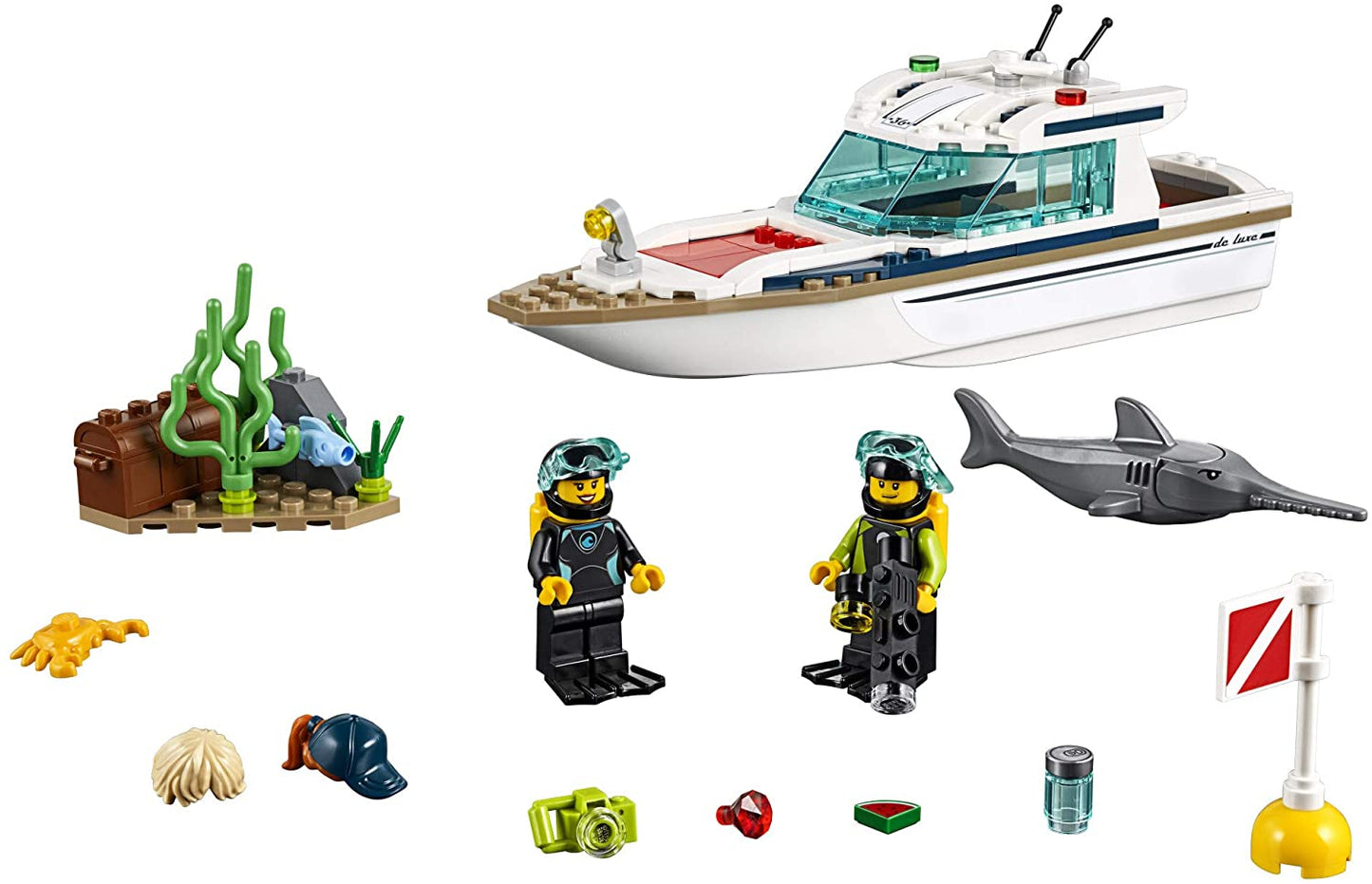 Lego City 60221 Diving Yacht