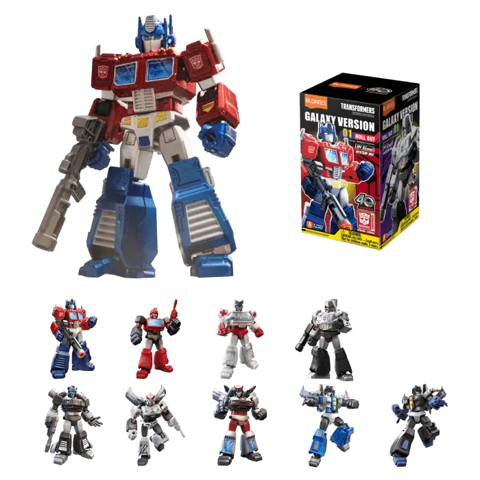 Blokees Transformers Galaxy Series 1 ROLL OUT - Thundercracker (robot)