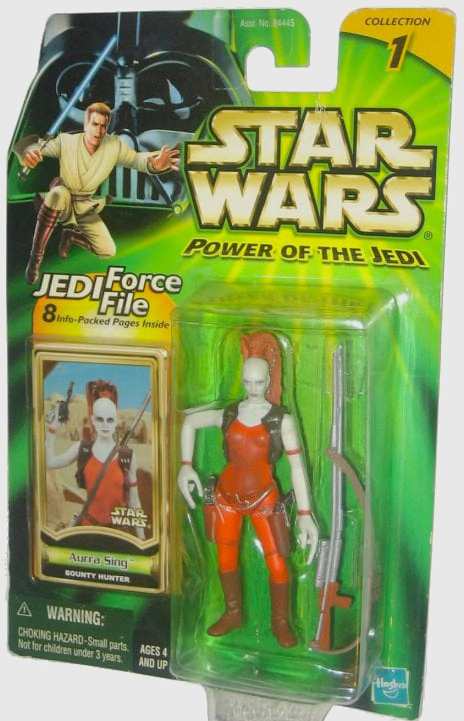 hasbro star wars aurra sing power of the jedi force file