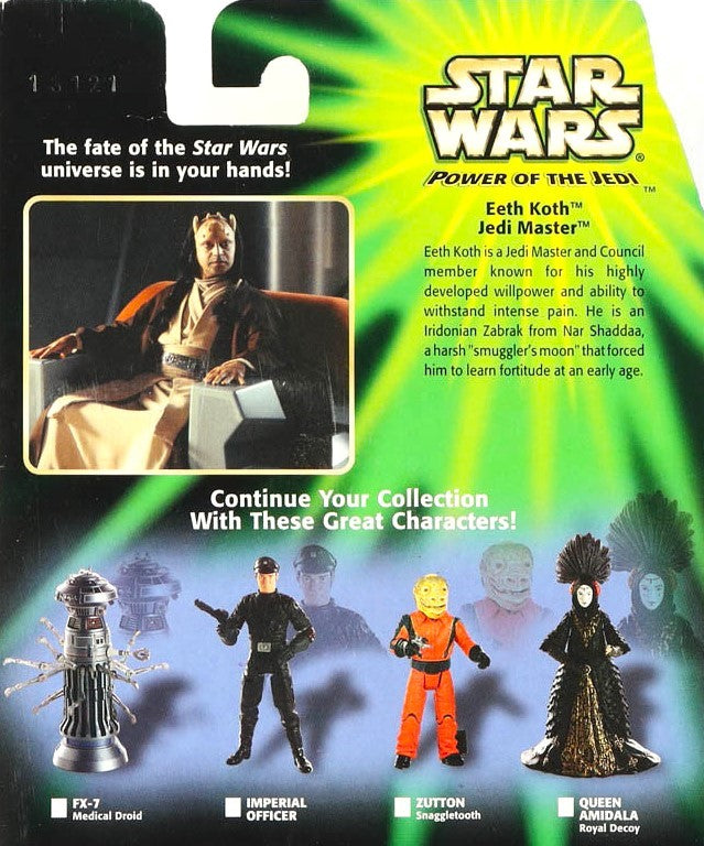 Star Wars Power of the Jedi - Jedi Master Eeth Koth