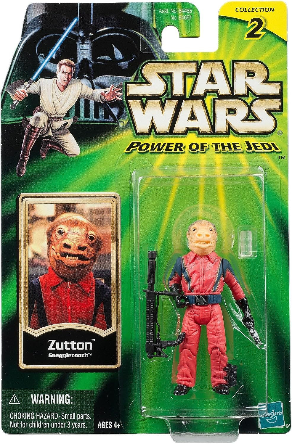 hasbro star wars power of the jedi zutton snaggletooth cantina tatooine