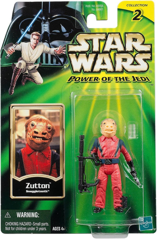 hasbro star wars power of the jedi zutton snaggletooth cantina tatooine