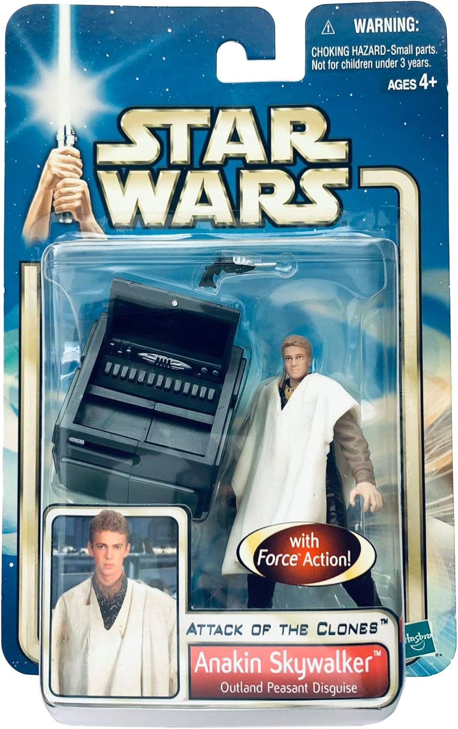 anakin skywalker figure attack of the clones hasbro star wars