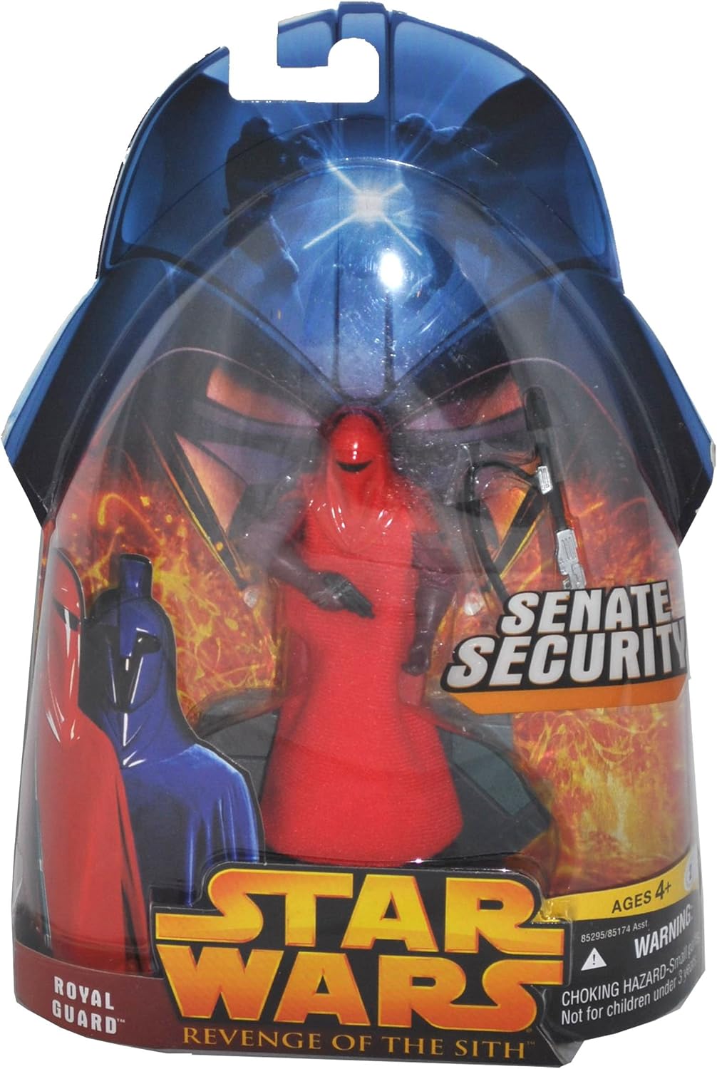 hasbro star wars 3.75 inch action figure red royal guard revenge of the sith senate security