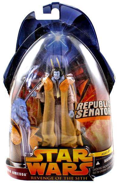 hasbro star wars 3.75 inch action figure revenge of the sith mas medda republic senator 