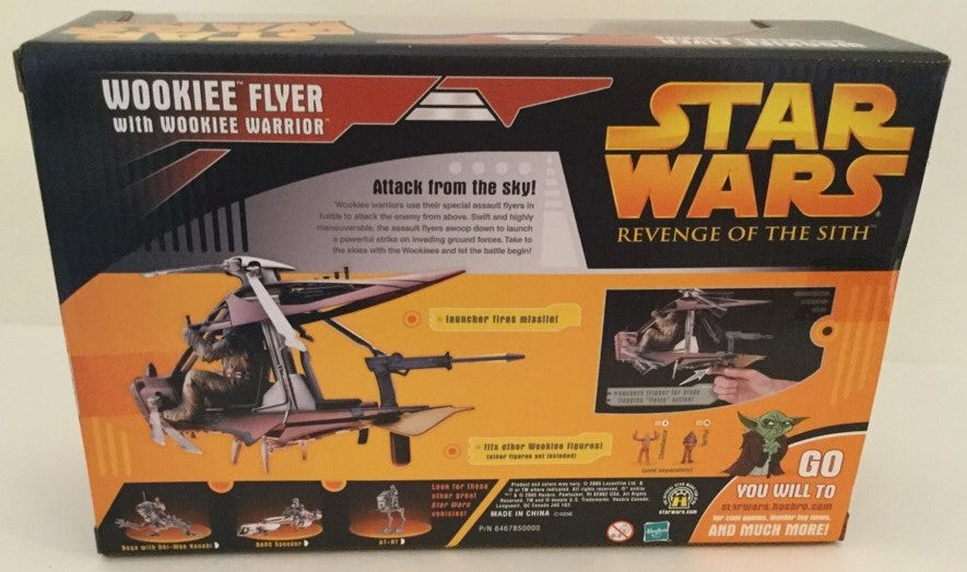 Star Wars Revenge of the Sith Wookiee Flyer w. Warrior