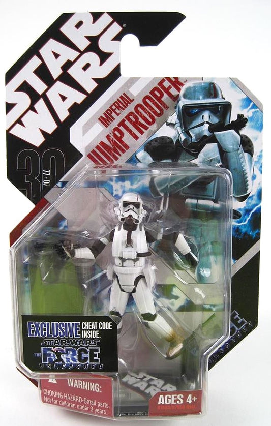 hasbro star wars expanded universe imperial jump trooper the force unleashed 1:18 action figure