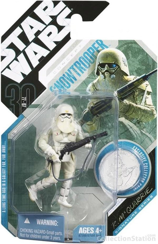 hasbro star wars mcquarrie concept snowtrooper action figure