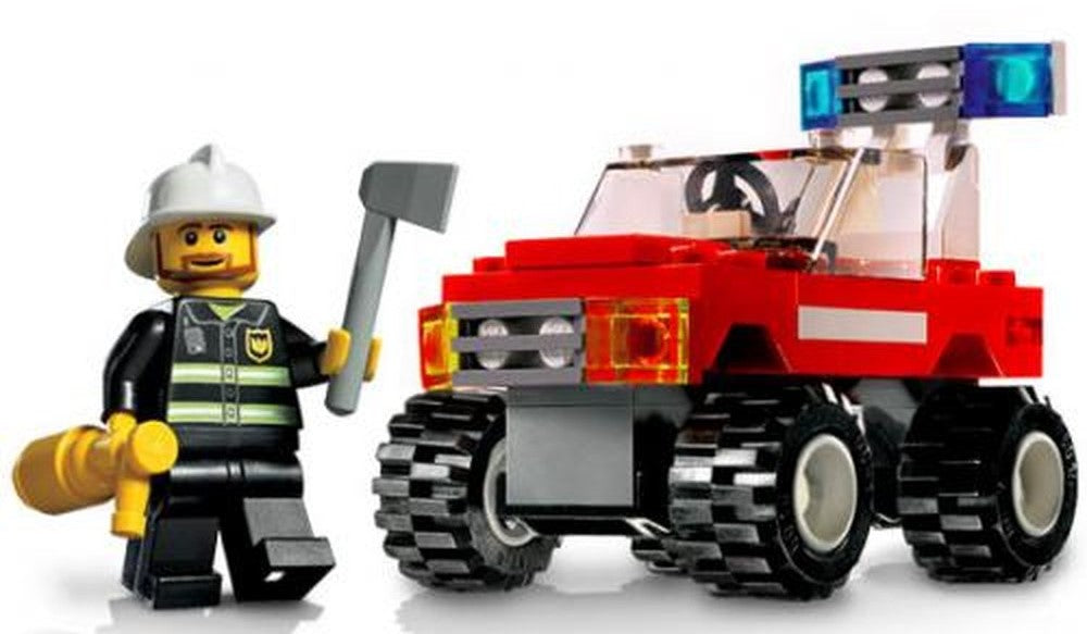 Lego City 7241 Fire Car
