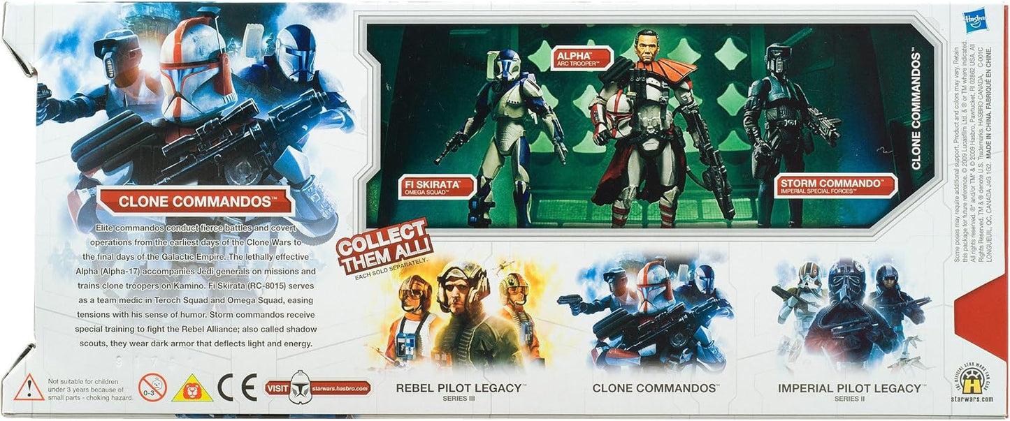 Star Wars 2009 Evolutions - Clone Commandos Battle Pack
