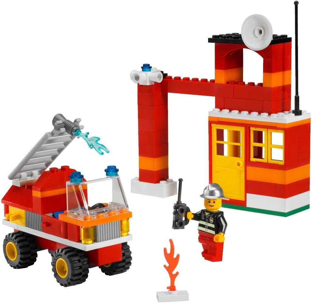Lego Creative Build 6191 Fire Fighter Set