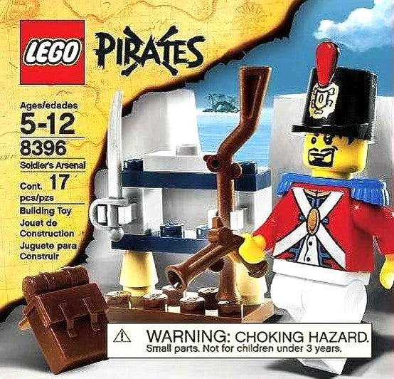 lego pirates 8396 soldiers arsenal building blocks plastic brick
