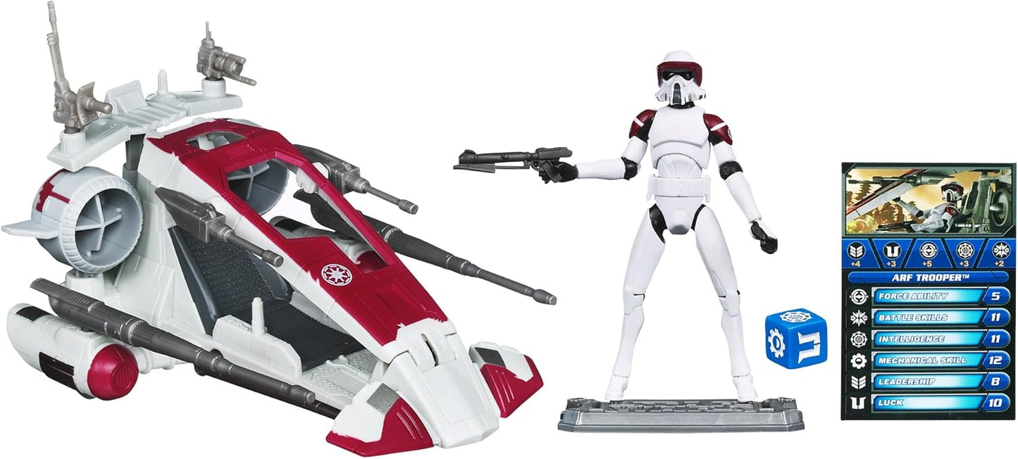 Star Wars The Clone Wars - Republic Scout Speeder with ARF Trooper