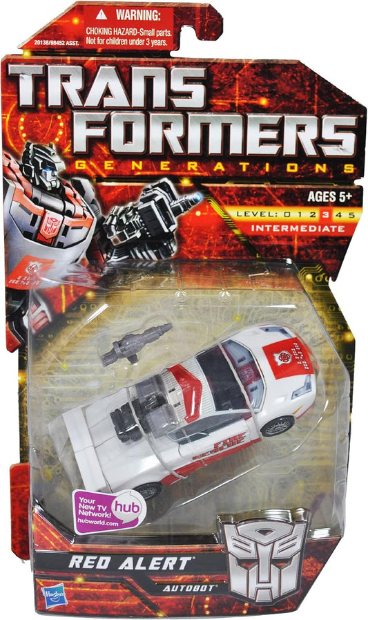 hasbro 2010 transformers generations  autobot red alert action figure 