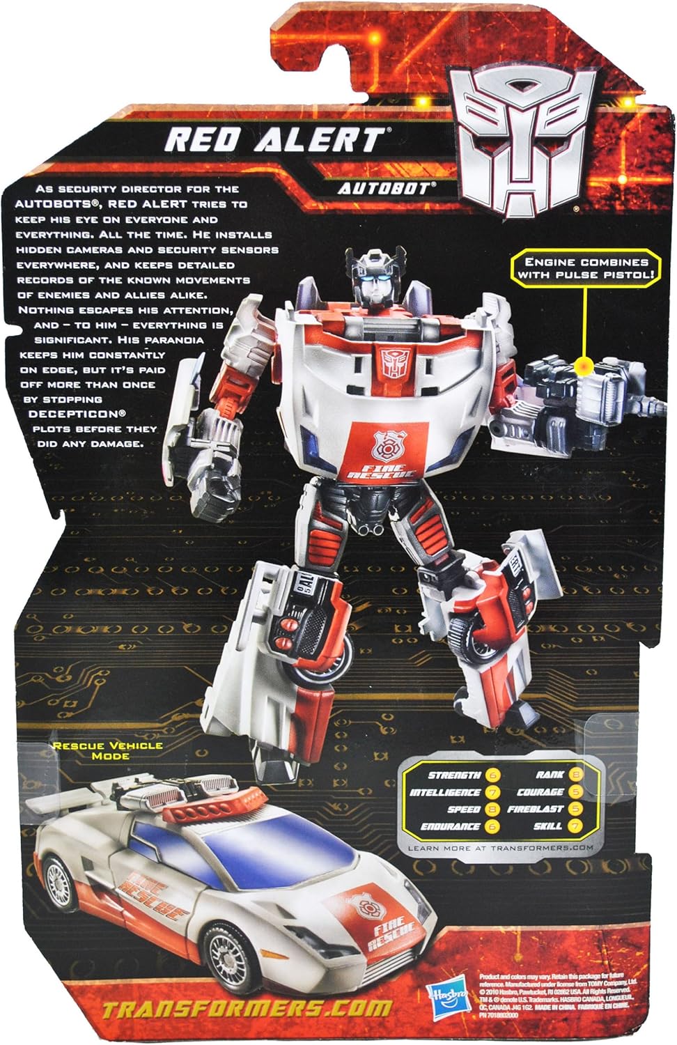 Transformers Generations - Autobot Red Alert (2010)