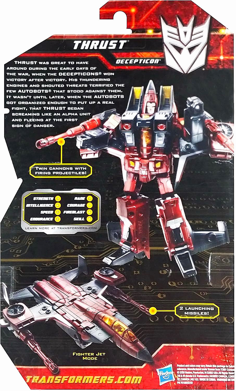 Transformers Generations Decepticon Thrust