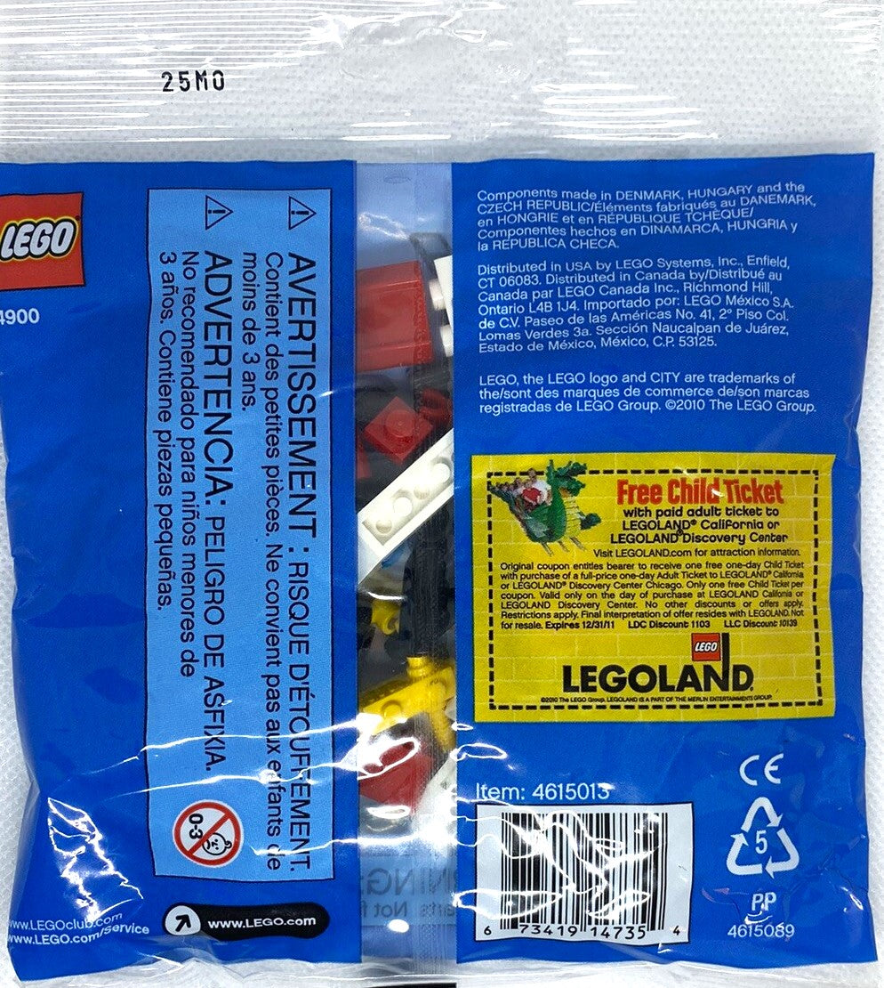 Lego City 4900 Fire Helicopter (polybag)