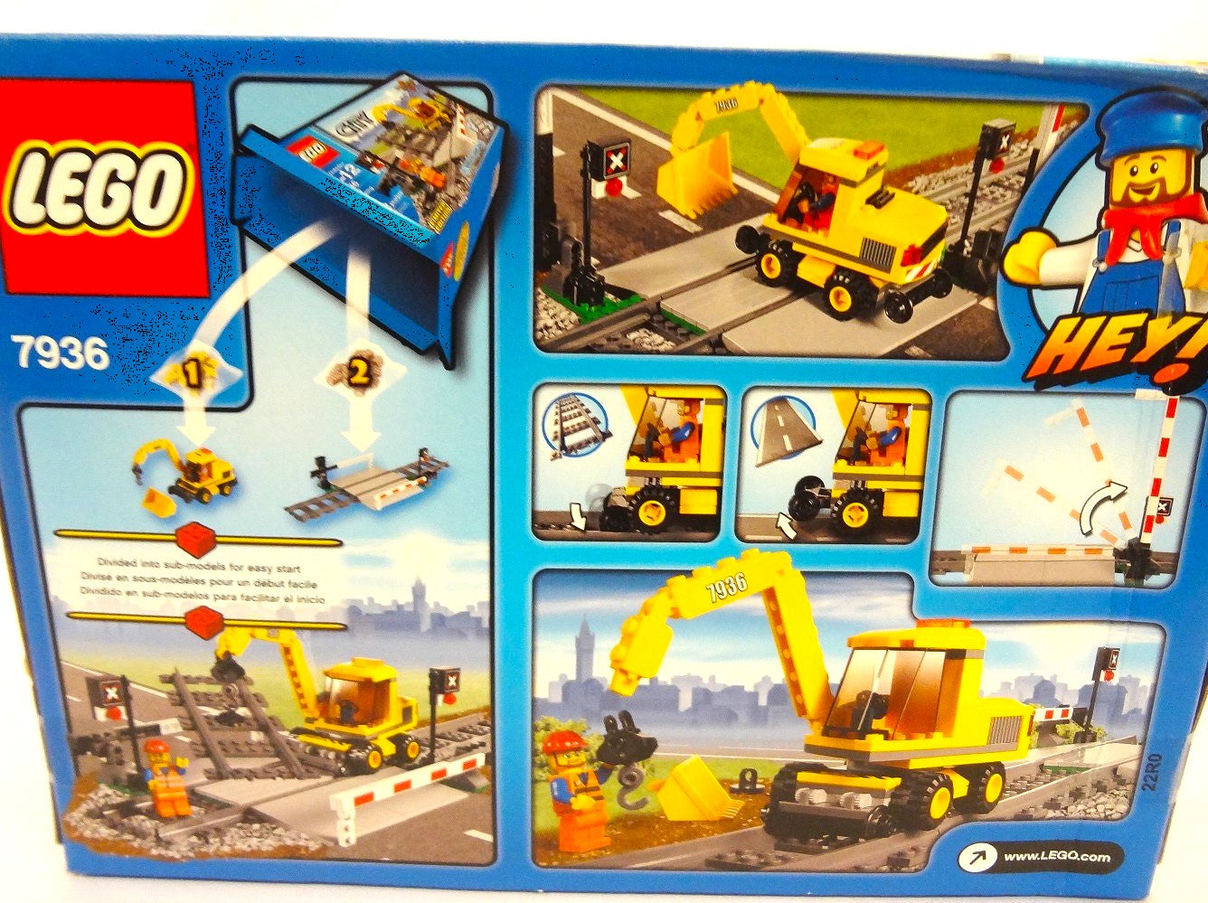 Lego City 7936 Train Level Crossing