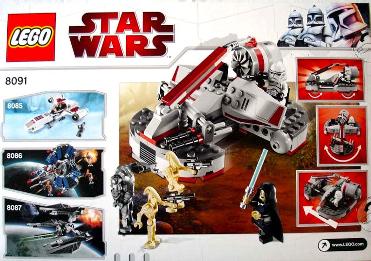 Lego Star Wars 8091 Republic Swamp Speeder