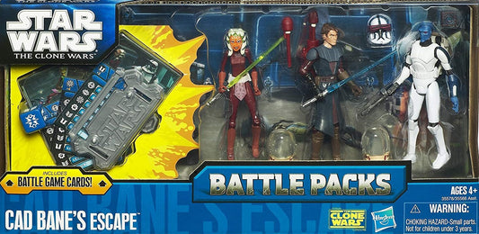 clone wars cad bane ahsoka tano anakin skywalker figure