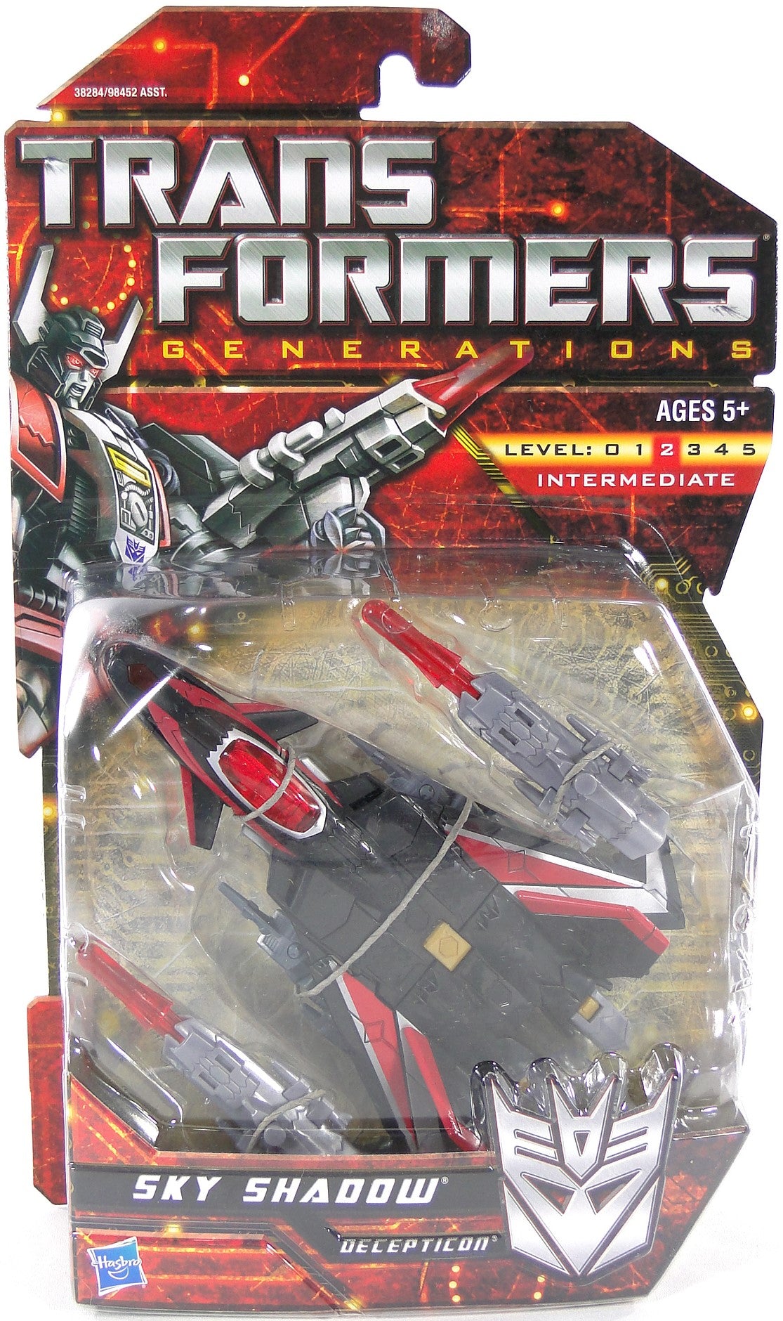 hasbro transformers generations 2011 decepticon sky shadow action figure