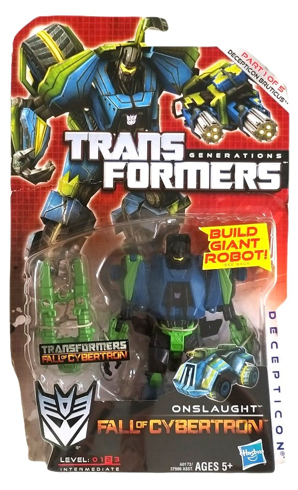 hasbro transformers generations decepticon onslaught fall of cybertron action figure combiner bruticus
