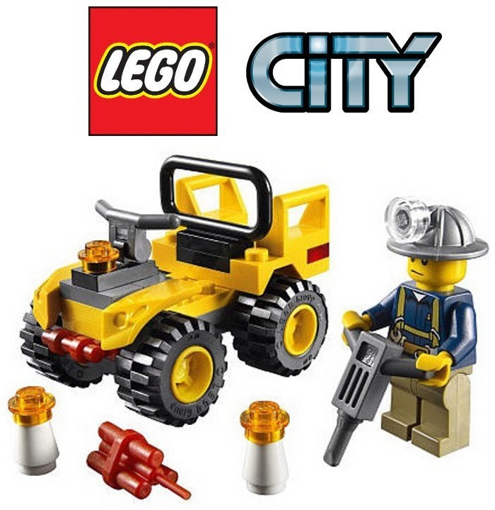 Lego City 30152 Mining Quad (polybag)
