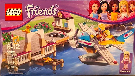 lego friends 3063 stephanie minifigure heartlake flying club plastic building bricks