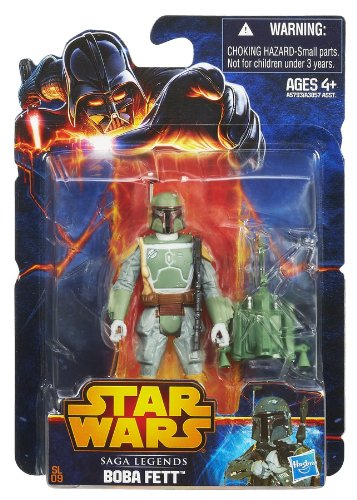 hasbro star wars saga legends boba fett sl09 empire strikes back 3.75 inch action figure