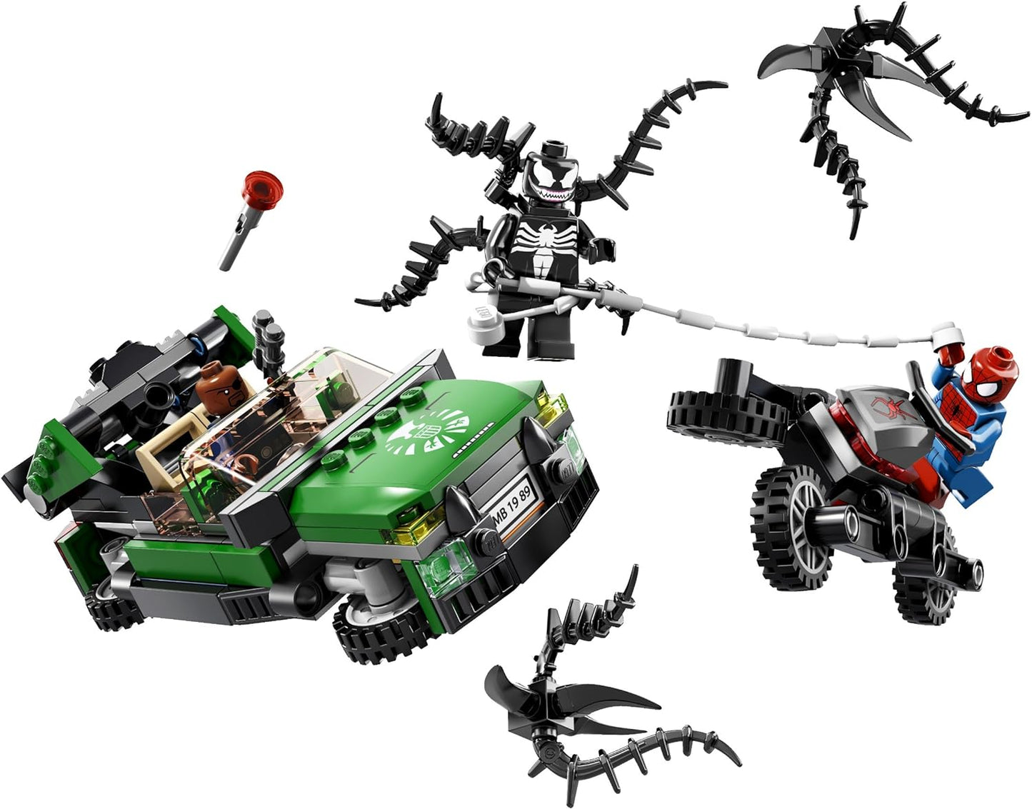 Lego Super Heroes 76004 Spider-Man Spider Cycle Chase