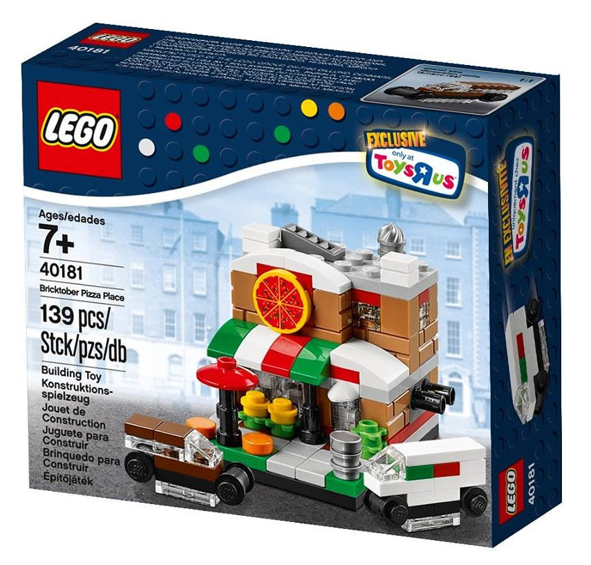 lego 40181 bricktober pizza place toys r us exclusive