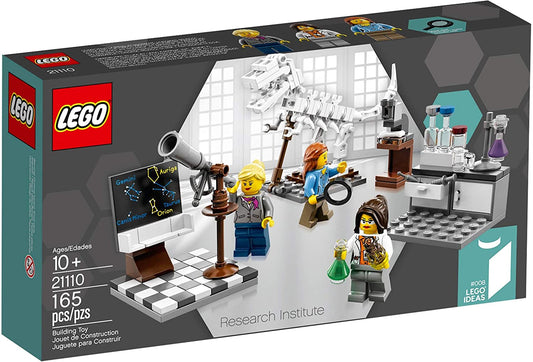 lego ideas research institute female minifigure