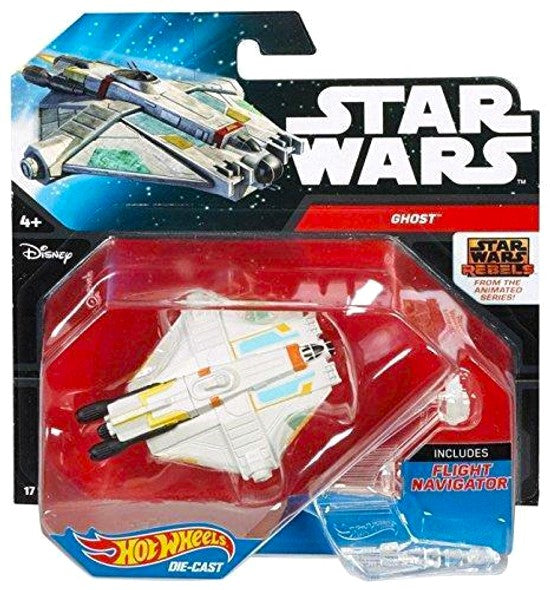 mattel hot wheels die cast starships the ghost star wars rebels flight navigator