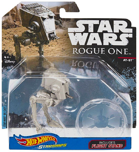 mattel hot wheels starships star wars rogue one at-st jedha