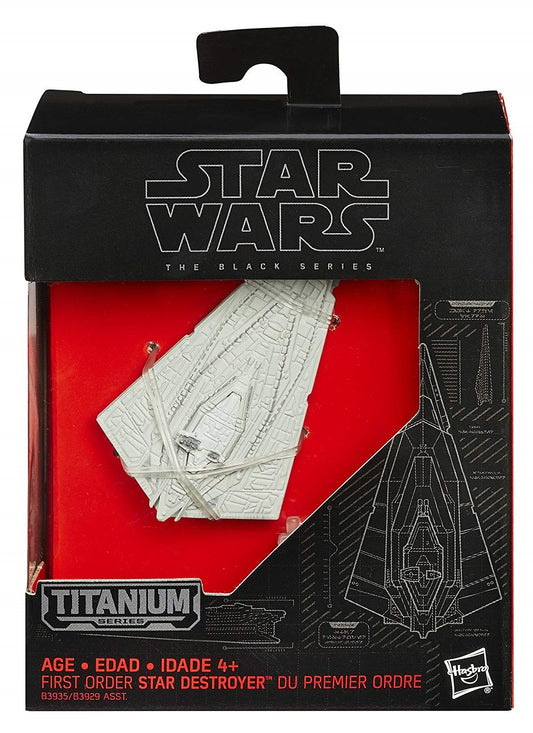 hasbro star wars titanium series first order star destroyer die cast the force awakens 