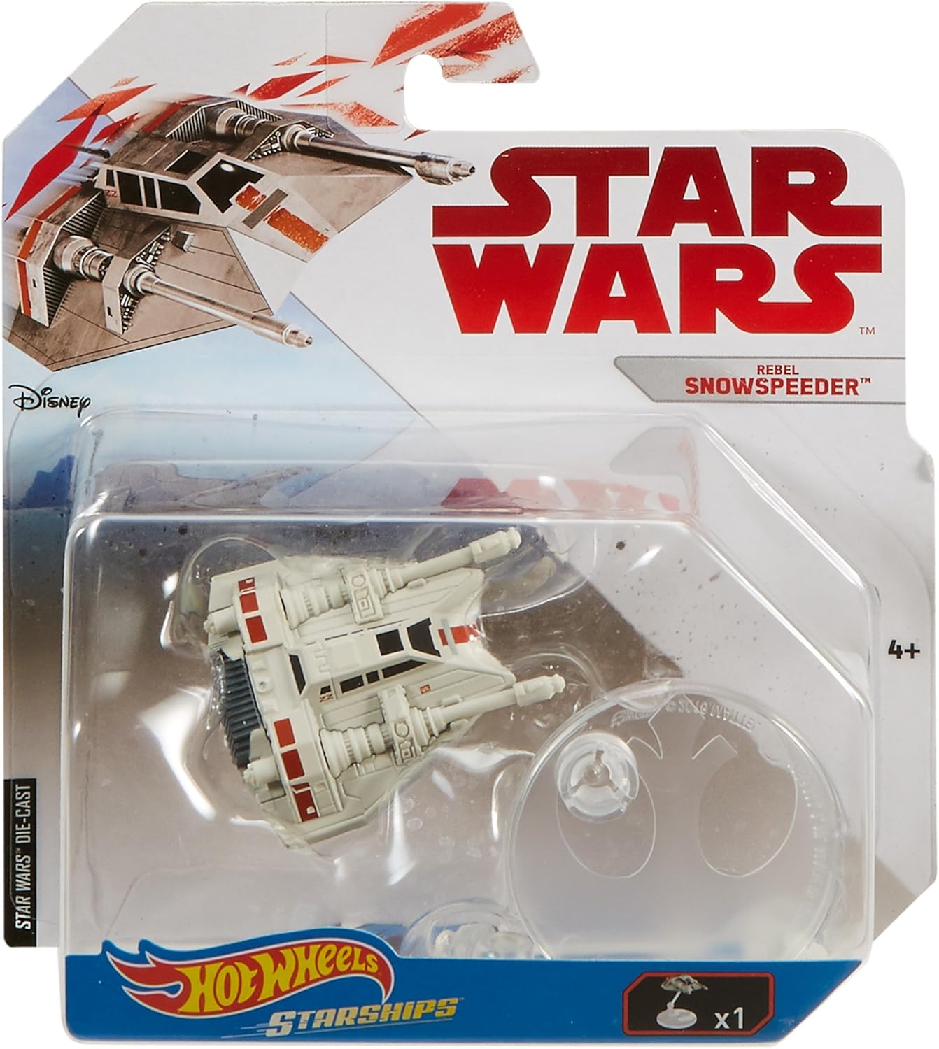 mattel hot wheels die cast starships rebel snowspeeder alliance hoth the empire strikes back