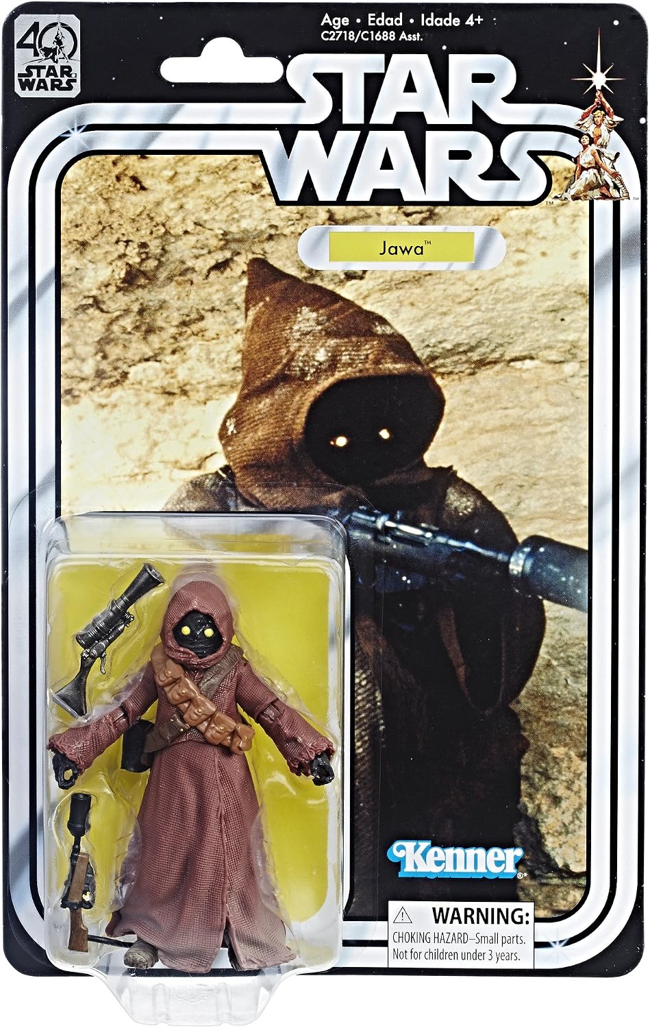 hasbro star wars a new hope 1:12 action figure jawa action figure tatooine collectible 
episode IV 