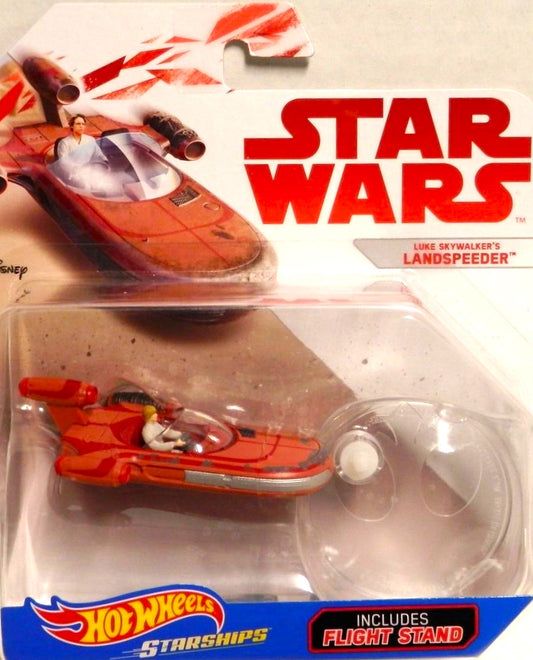 mattel hot wheels star wars die cast starships luke skywalker landspeeder tatooine a new hope
