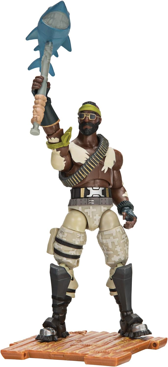 2018 Jazwares 3.75 inch Fortnite Figure - Bandolier (Solo Mode)