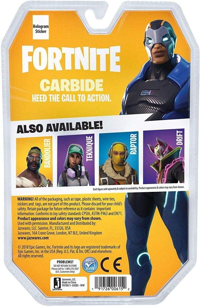 2018 Jazwares 3.75 inch Fortnite Figure - Carbide (Solo Mode)